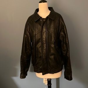 Vintage 70’s men’s leather jacket
